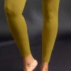 Gudrun Sjödén Enfärgade leggings i återvunnen polyamid Olivolja Discount