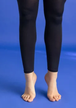 Gudrun Sjödén Enfärgade leggings i återvunnen polyamid Svart Sale
