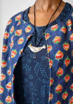 Gudrun Sjödén Halsband "Bird" i Silver New