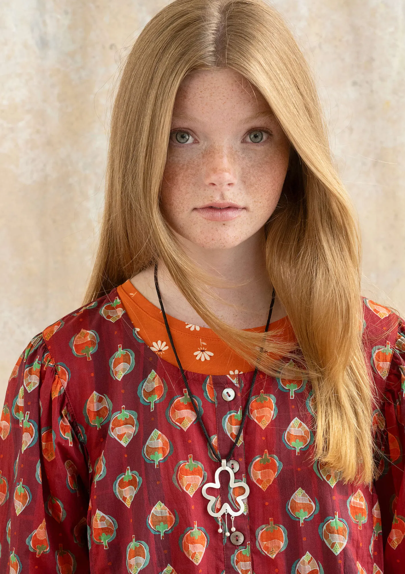 Gudrun Sjödén Halsband "Orchid" i Silver Online