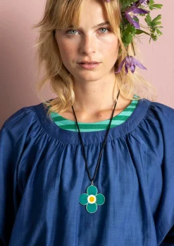 Gudrun Sjödén Halsband "Ulla" i silver Teal Discount