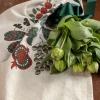 Gudrun Sjödén Kökshandduk "Fruits" i ekologisk bomull Mörkaskgrå Discount