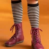 Gudrun Sjödén Känga i nappa Purpur Discount
