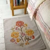 Gudrun Sjödén Matta "Wild rose" i ekologisk bomull Natur Clearance