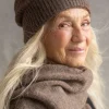 Gudrun Sjödén Mössa i alpackamix Potatis/melange Fashion