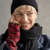 Gudrun Sjödén Mössa i alpackamix Svart Fashion