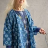 Gudrun Sjödén Omlottblus "Clay" i ekologisk bomull Indigo Outlet