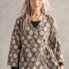 Gudrun Sjödén Omlottblus "Clay" i ekologisk bomull Kashish Fashion