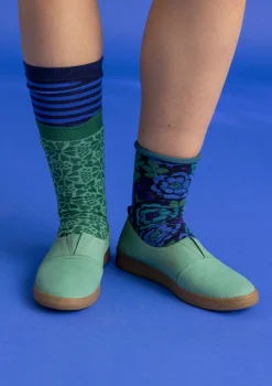 Gudrun Sjödén Sko i nubuck Malakit Sale