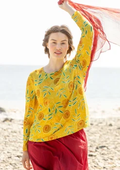 Gudrun Sjödén Top "Bhumika" i ekologisk bomull/modal Ananas Clearance