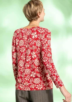 Gudrun Sjödén Top "Karin" i micromodal/elastan Tomat Fashion