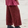 Gudrun Sjödén Trikåbyxa "Aurora" i ekologisk bomull/modal/elastan Mörkaubergine Fashion