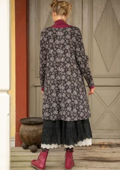Gudrun Sjödén Trikåklänning "Pelargon" i lyocell/elastan Svart New
