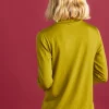 Gudrun Sjödén Trikåpolo i lyocell/elastan Olivolja Clearance