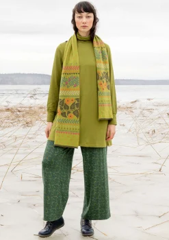 Gudrun Sjödén Trikåtunika i ekologisk bomull/modal/elastan Mossgrön Fashion