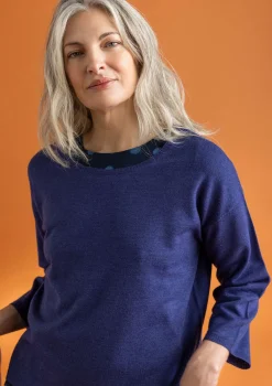 Gudrun Sjödén Tröja i ekologisk ull Viol Discount