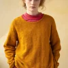 Gudrun Sjödén Tröja "Vega" i lammull Senap/melange Hot