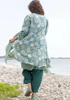 Gudrun Sjödén Vävd klänning "Kamala" i ekologisk bomull Hopper Outlet
