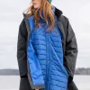 Gudrun Sjödén Vävd parkas "Lucy" i ekologisk bomull Svart Hot